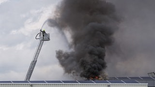 Großbrand in Mehrstetten